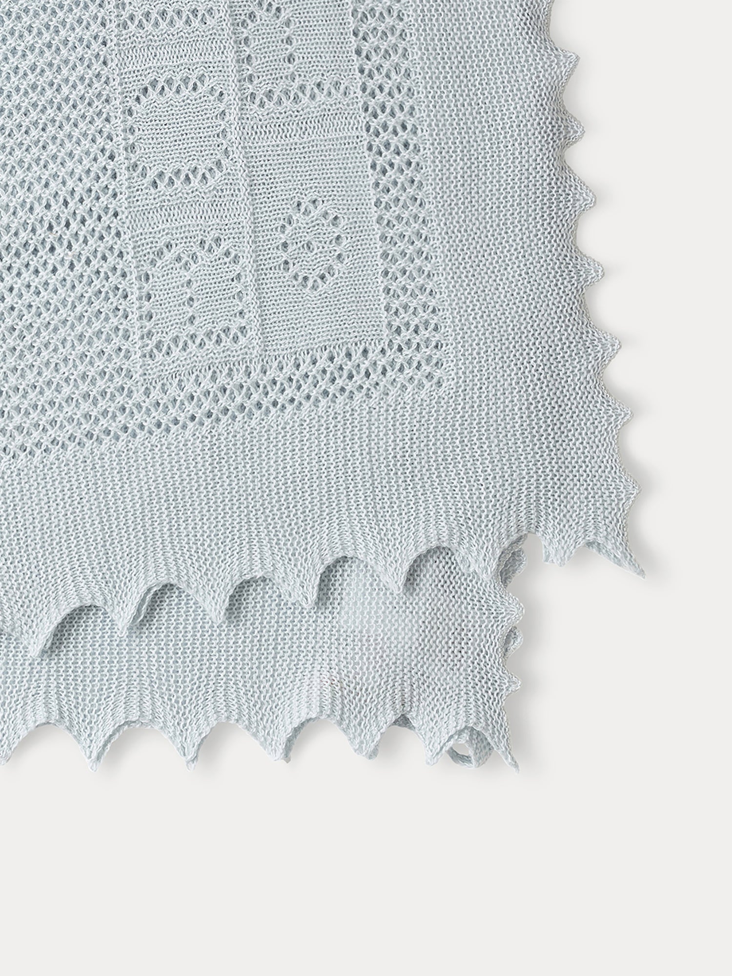 【未使用】Bonpoint ボンポワン　ベビーブランケット ブルーグレー Blankets | Bonpoint • ボンポワン公式オンラインストア | BONPOINT